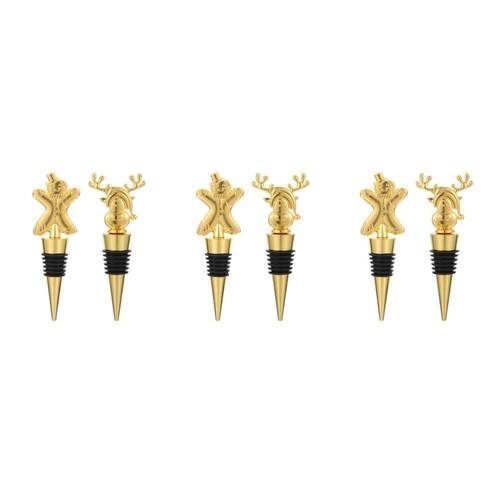 6pcs christmas wine bottle - 6pcs,