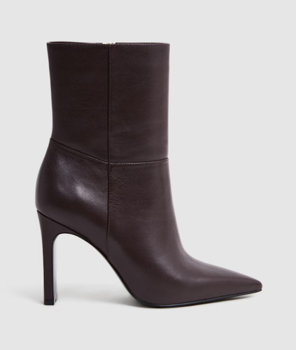Reiss vanessa leather heeled - reiss,
