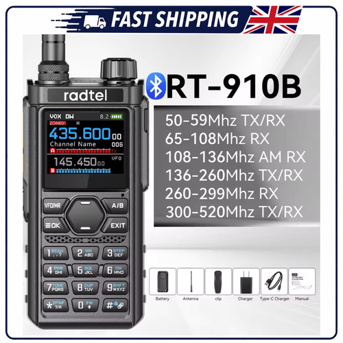 Radtel 910b bluetooth ham - bluetooth,