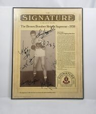 Signed 1983 Joe Louis Stroh