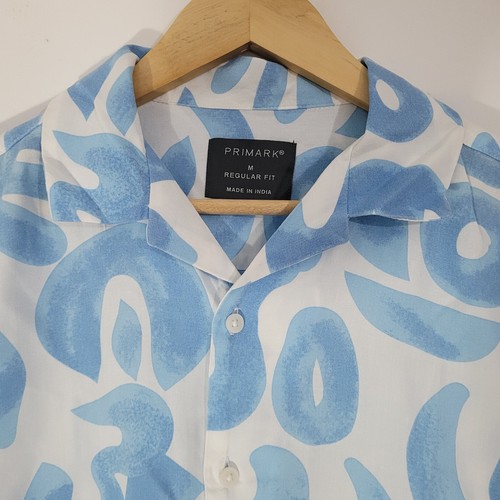Mens primark shirt blue - mens, white