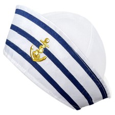 Boat Captain Hat First Mate Sailor Hats Adult Women's Child Adjustable