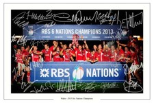 WALES 2013 6 NATIONS WINNERS