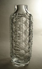 Art Deco Hand Blown Facet Cut