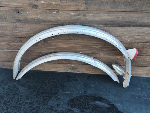 Vintage 650b hammered mudguard - vintage,
