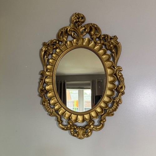 Vintage 1970s gold rococo wall - vintage,