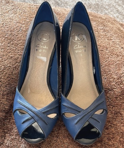 Clarks wide fit - k, navy