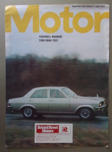 Vauxhall magnum 2300 saloon - vauxhall,