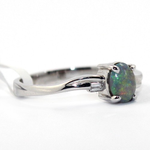 Genuine authentic black opal - genuine,