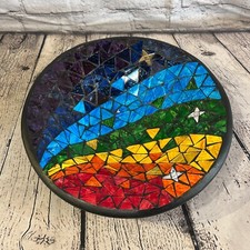 28cm Rainbow Stars Round