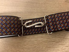 Elasticated Snake Belt Red Dotted 35mm Adult Boys Mens Girls xxl 60 inch V30