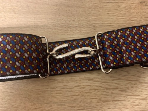 Elasticated snake belt - belt, red