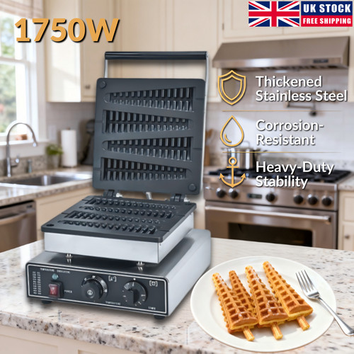 Electric waffle maker - waffle, 4pcs