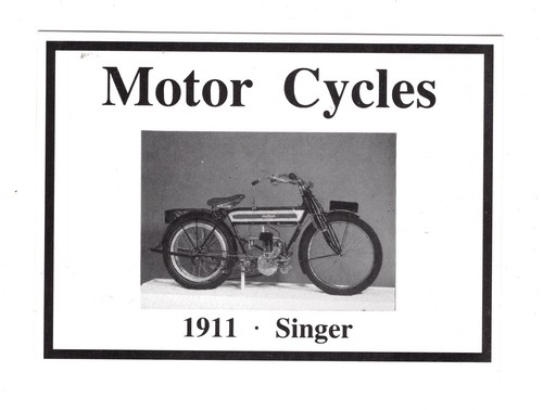 Anonymous motor cycle card - card,