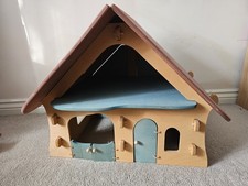 Ostheimer Wooden Farm House – Waldorf Toy, Handmade Germany Excellent Condition