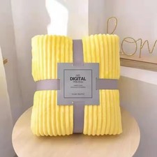 Soft Coral Fleece Blanket