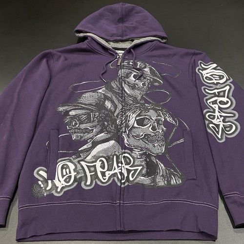Fear hoodie large - fear,