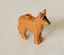 LEGO TOWN / CITY / BROWN MINI FIGURE DOG ALSATIAN GERMAN SHEPHERD ### //