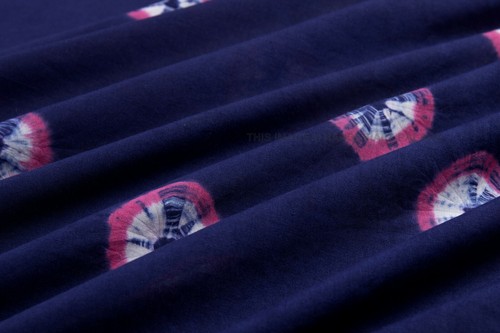 Shibori indigo medallion - shibori,