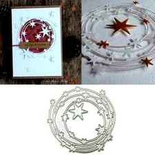 Stars Wreath Metal Cutting Die