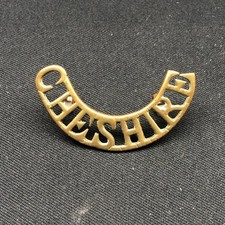 Original British Army Collar Badge - Cheshire Regiment