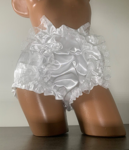 Sissy satin adult baby - satin,