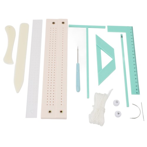 Book binding punch guide - punch, set