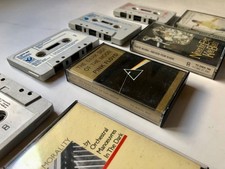 Original Cassette Tapes Job Lot - Pink Floyd, Kate Bush, OMD & Macca