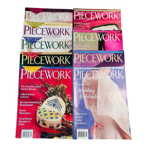 Lot piecework magazine - 9,