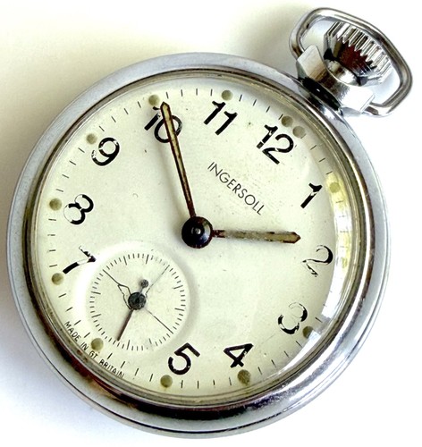 Antique ingersoll white metal - ingersoll,