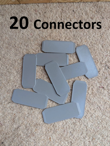 20x hot wheels track connector - 20x,