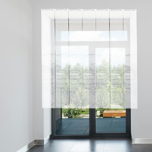 Transparent supple curtain - ,