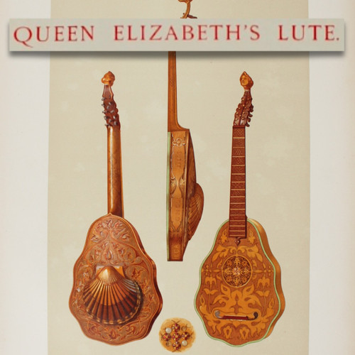 1888 queen elizabeth lute - 1888,