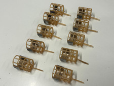 10 x Open ended Cage Swim Feeders - 25g , 35g, Mixture,  Carp / coarse fishing