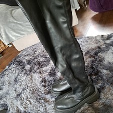 Topshop Truth Chunky Thigh High Boots Black Eu 39 UK 6 NEW RRP £49.99