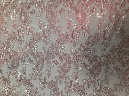 Paisley jacquard lining - jacquard, fabric
