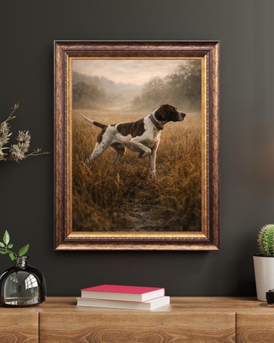 Pointer dog print gundog wall - gundog,