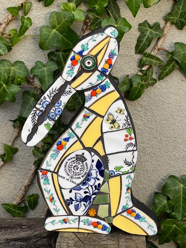 Handmade mosaic moon gazing - handmade,