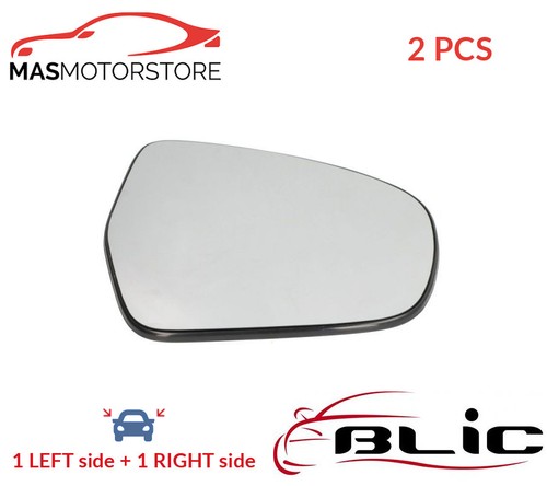 Rear view mirror glass pair - glass,