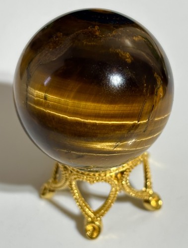 Tigers eye crystal ball - tigers,