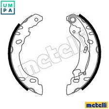 BRAKE SHOE SET 53-0090 FOR