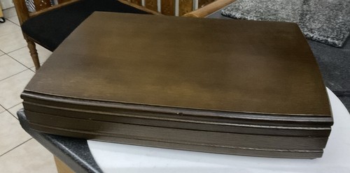 Vintage empty oneida dark wood - vintage,