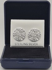 925 Sterling Silver Celtic Shield Stud Earrings Studs Women, Girls Pierced Ears