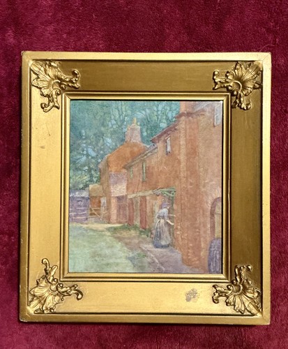Antique gilt framed - gilt, original