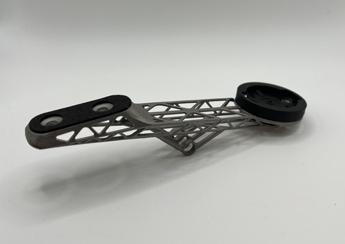 Titanium printed out front - 3d,