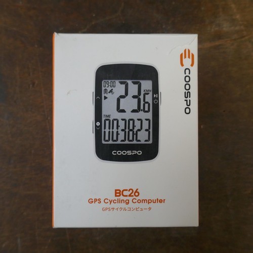 Coospo bc26 gps bike computer - coospo,