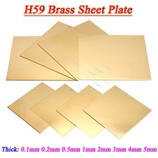 H59 Brass Metal Thin Sheet