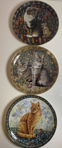 Danbury mint cats around - x,