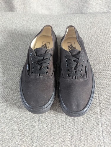 Vans authentic black canvas - vans,