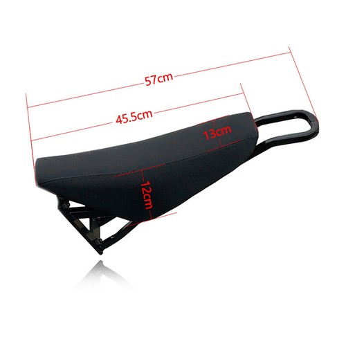 Motorcycle style seat - seat, for